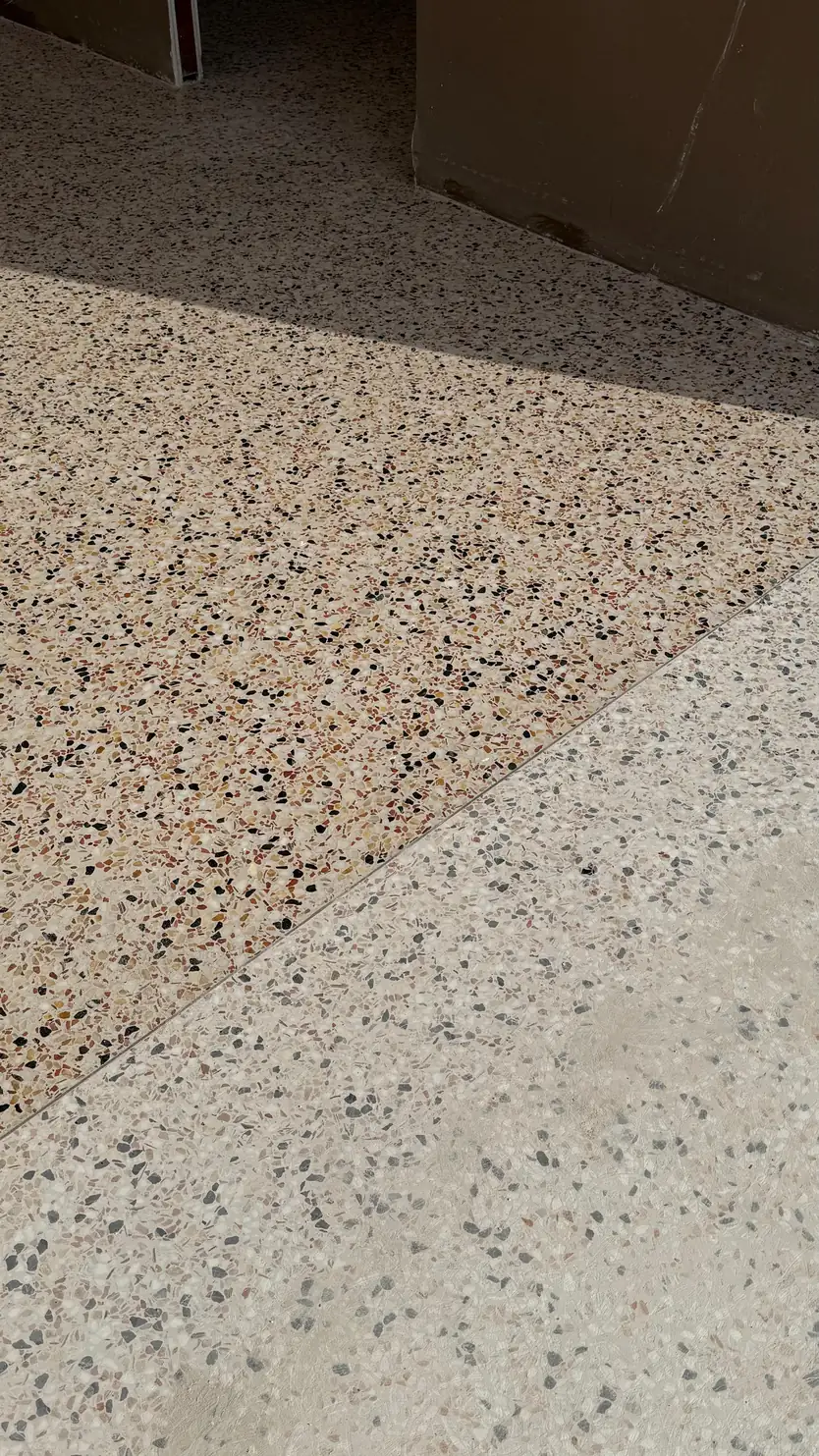 Dalga desenli terrazzo: Galatasaray Adası