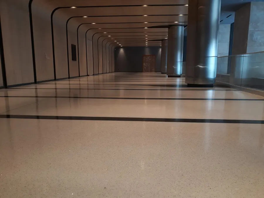 Çamlıca Camii epoksi terrazzo